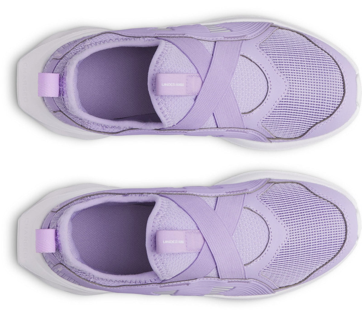UA Turbo Go Girls' Grade School Running Shoes - Purple
