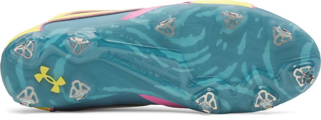 UA Yard Icon Metal Coach RAC Men's Baseball Cleats - White