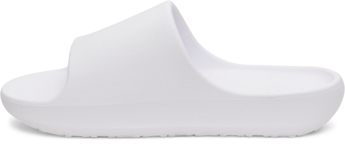 UA Charged+ Cush Unisex Slides - White