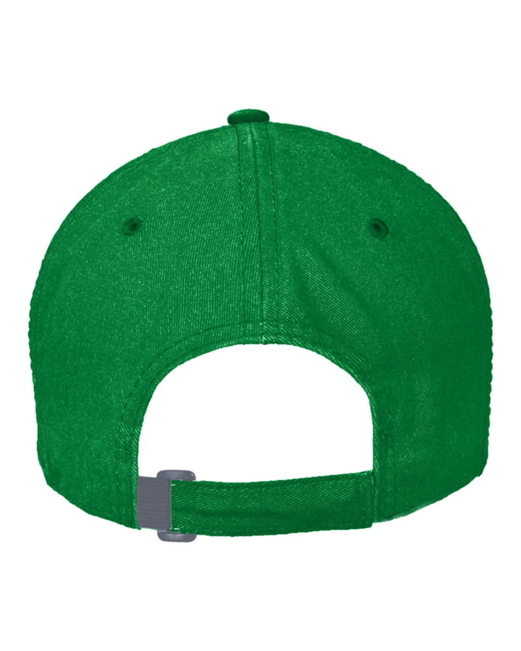 UA Garment Wash Performance Cotton Collegiate Kids' Adjustable Cap - Green