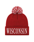 UA Pom Collegiate Unisex Beanie - Red