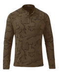 Ridgepoint Fleece Henley | Coyote Brown Tonal