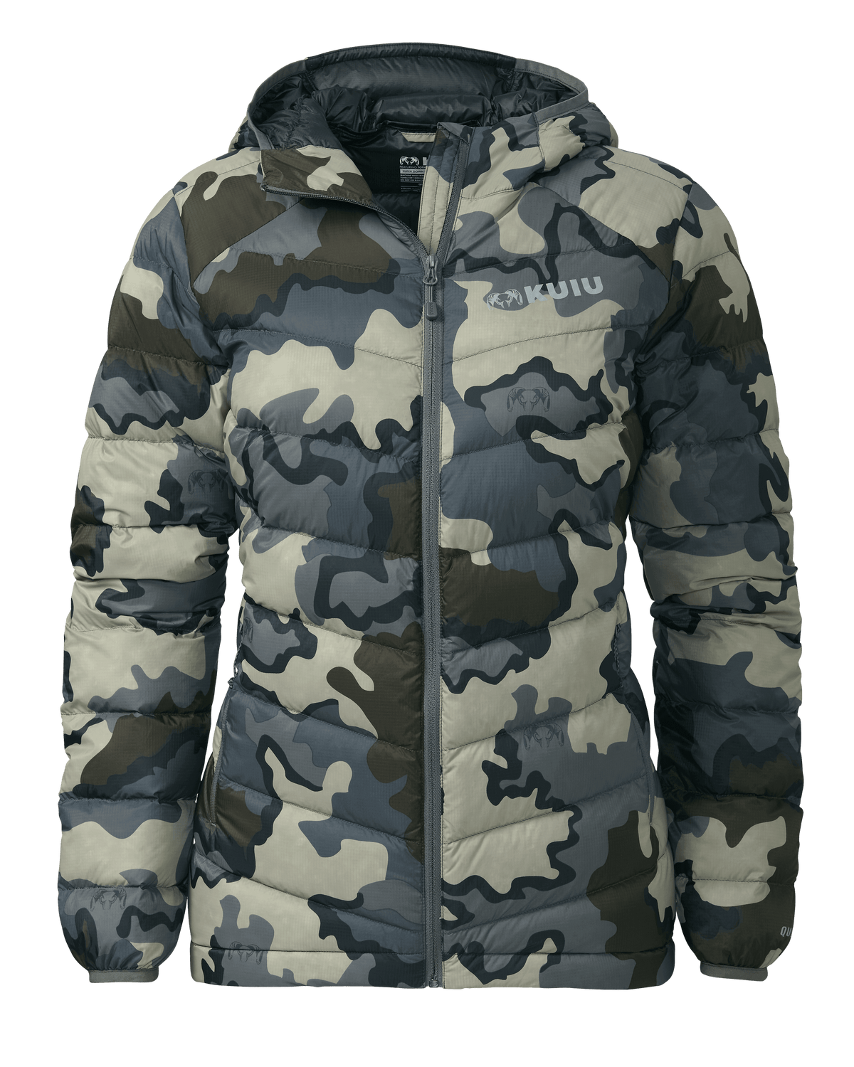 Outlet Women's Super Down LT Hooded Jacket | Vias