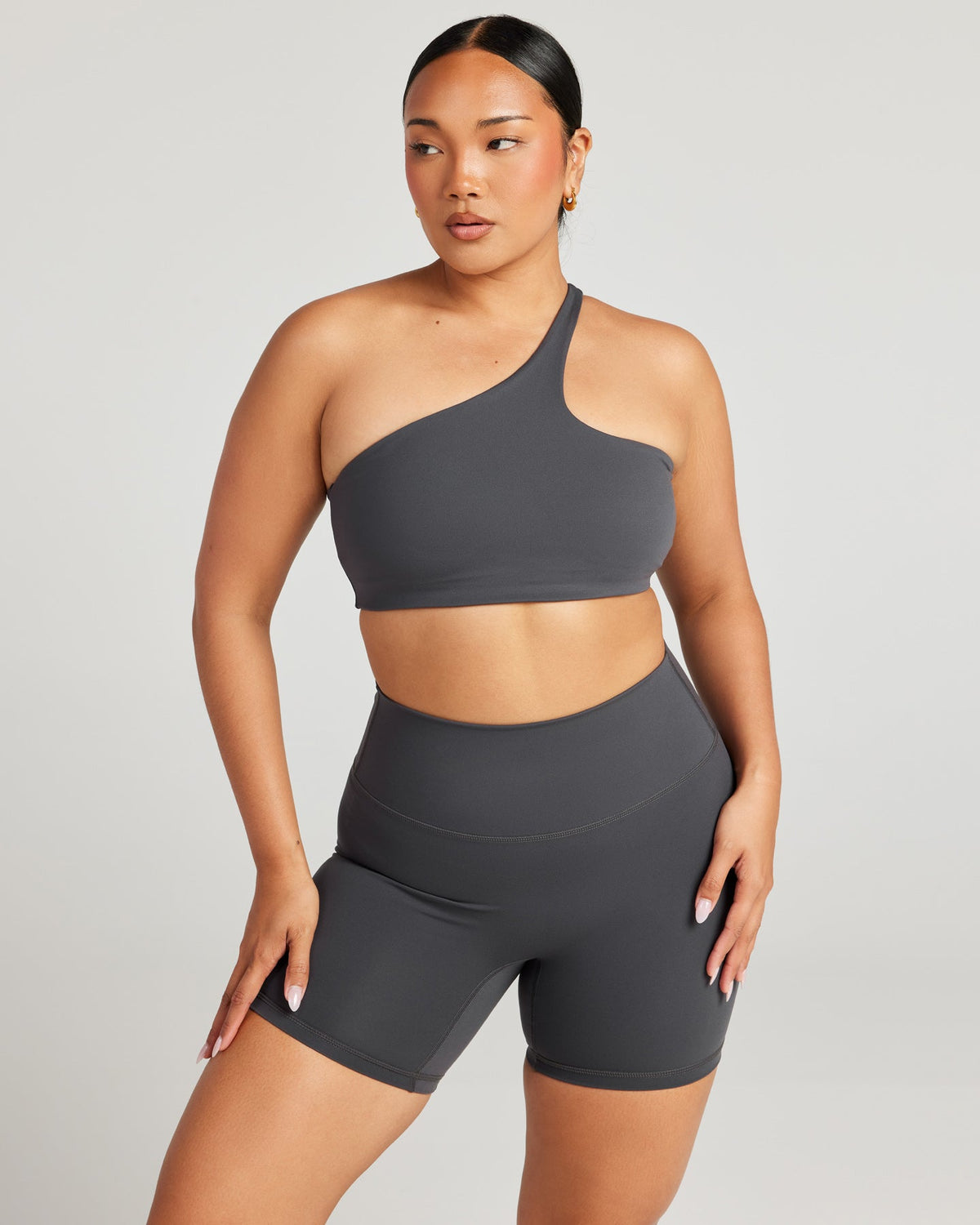 Aura Flow Bra - Charcoal