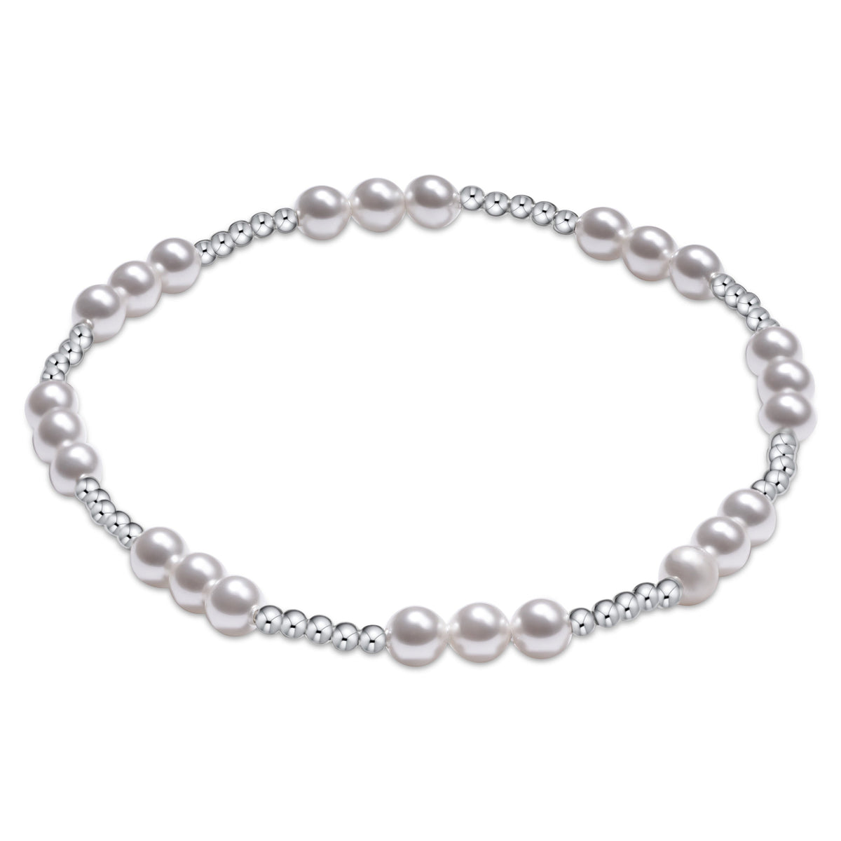 Joy Pearl 4mm Sterling Bracelet