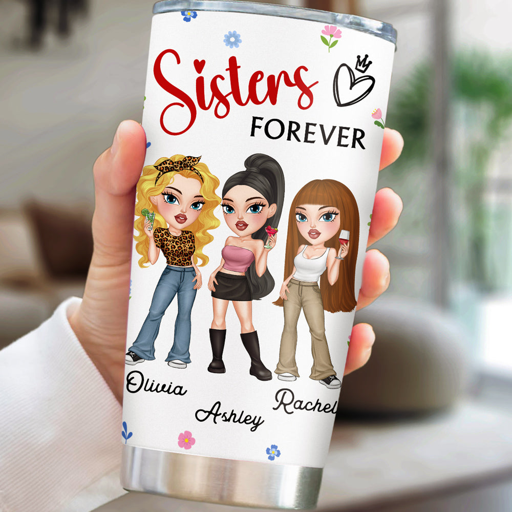 Custom Christmas Birthday Gifts For Best Friend • My Crazy Best Friend - Personalized Tumbler