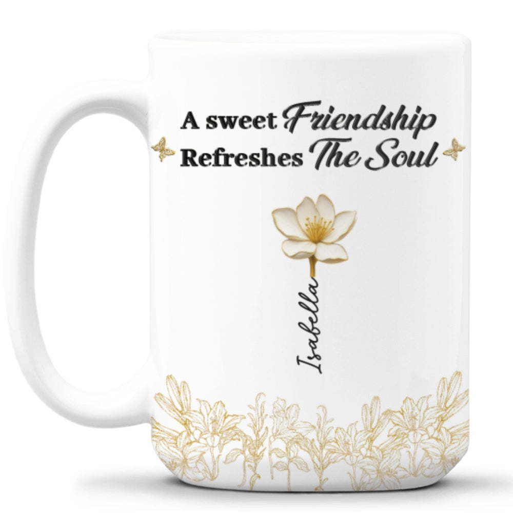 Custom Christmas & Birthday Gift for Brother & Sister • Together We Shine - Personalized Coffee Mug