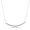 16" Necklace Sterling - Bliss Bar Sterling