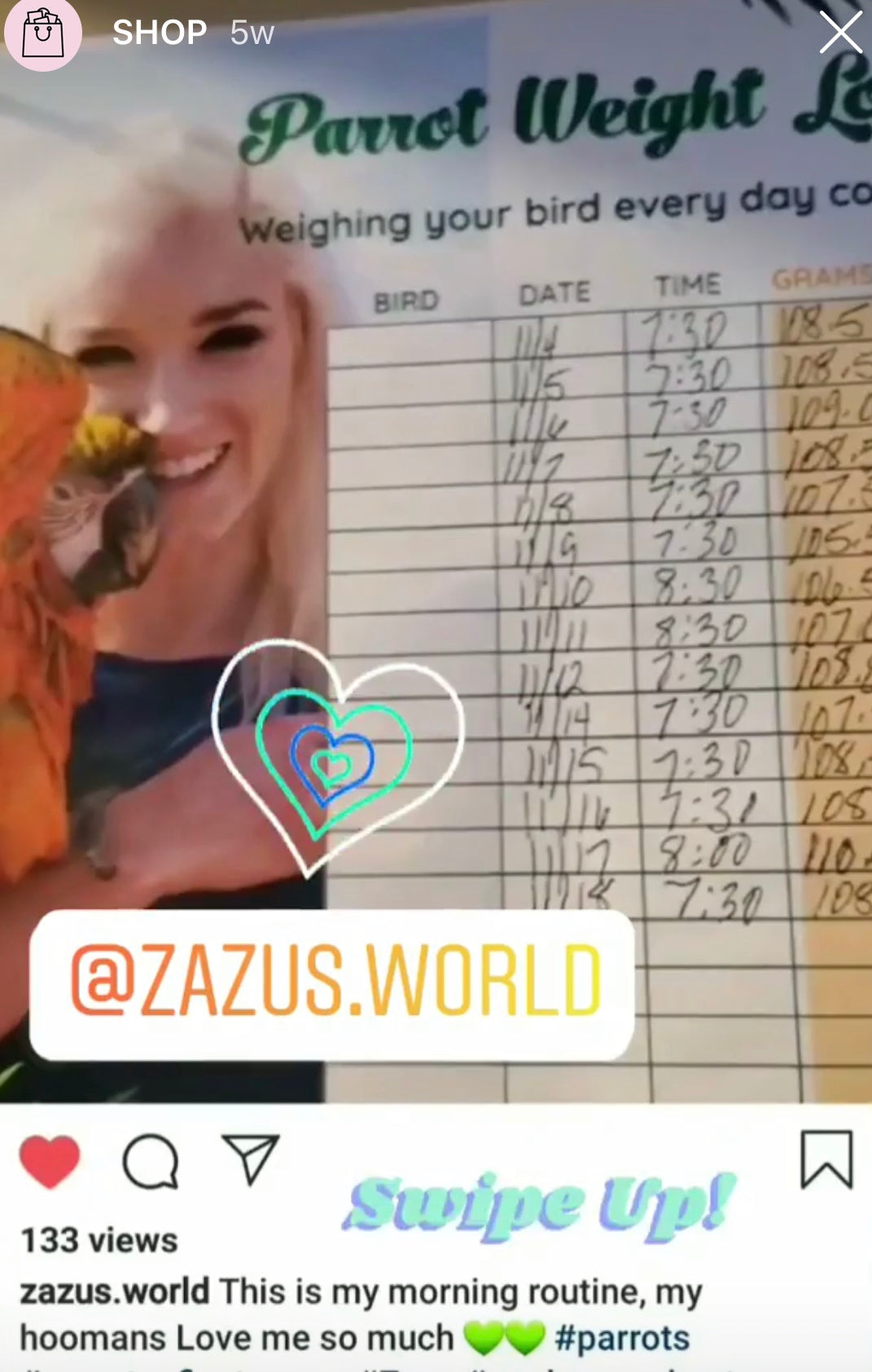 Weight Tracking Journal