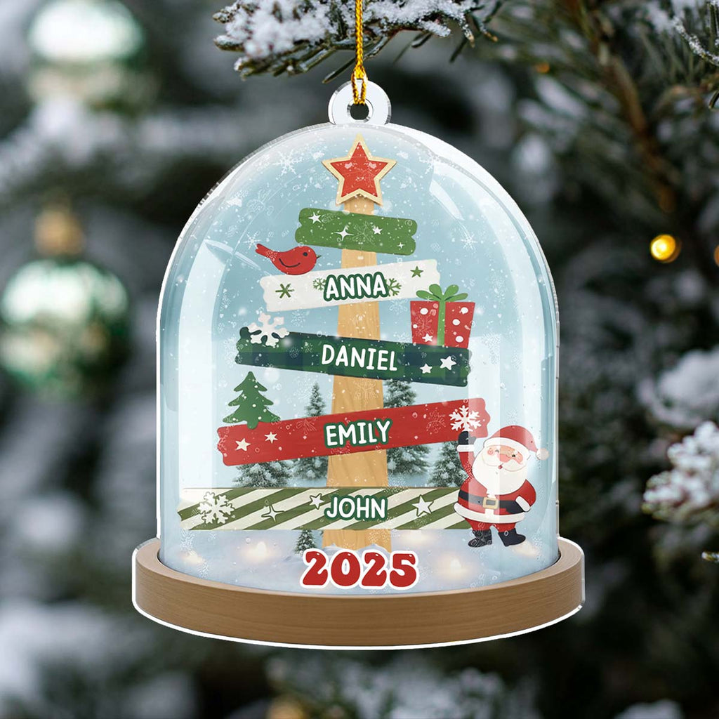 Custom Family Ornament, Christmas Gift for Family Members •  Home Is Where We Are Together - Personalized Acrylic Ornament