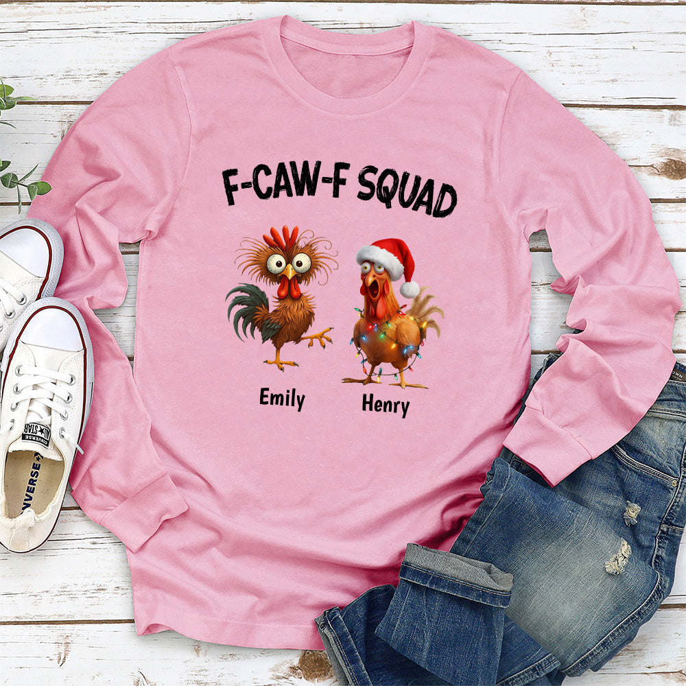 Custom Coworker, Christmas & Birthday Team Appreciation Gift • FCAWF Squad - Personalized Shirt