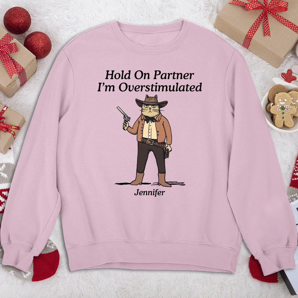 Custom Coworker, Christmas & Birthday Team Appreciation Gift • Hold On Partner - Personalized Shirt