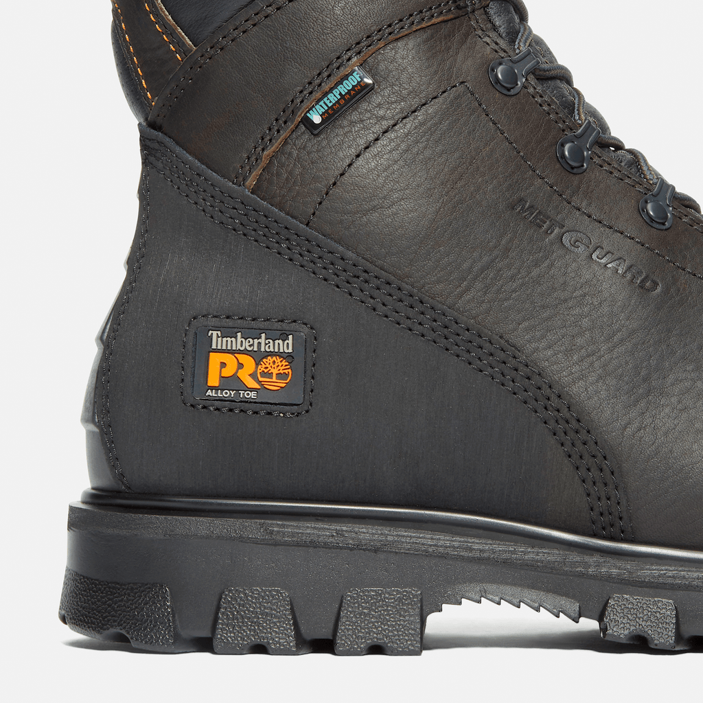 Mens Rigmaster Met Guard Alloy Toe Waterproof Work Boot TBL Brown ALT7