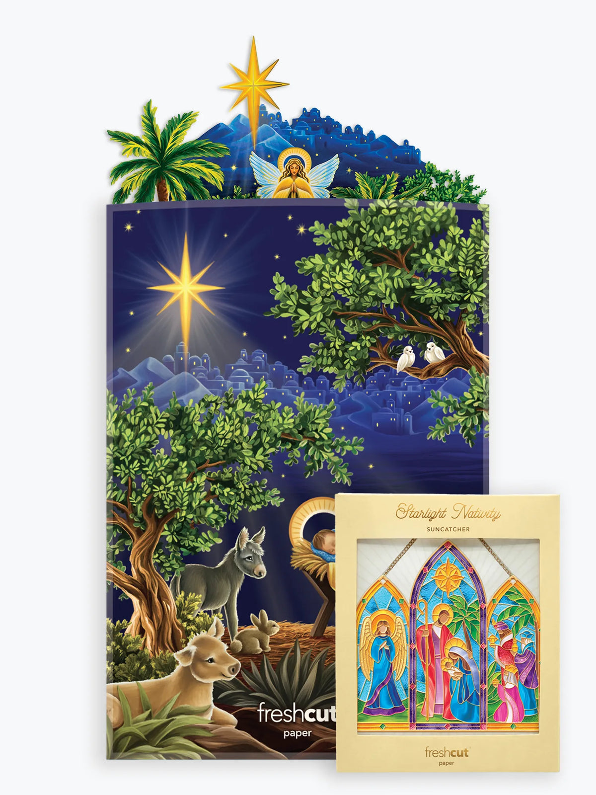 Nativity Scene & Suncatcher