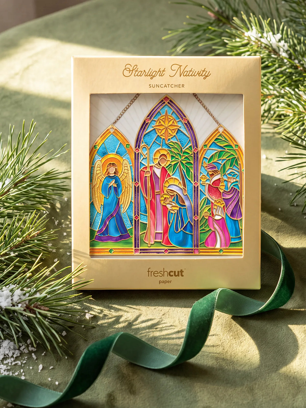 Nativity Scene & Suncatcher