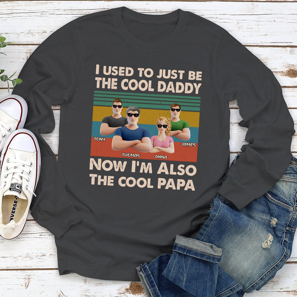 Custom Father's Day, Special Gift for Dad & Grandpa • From Dad To Grandpa With Love - Personalized Shirt