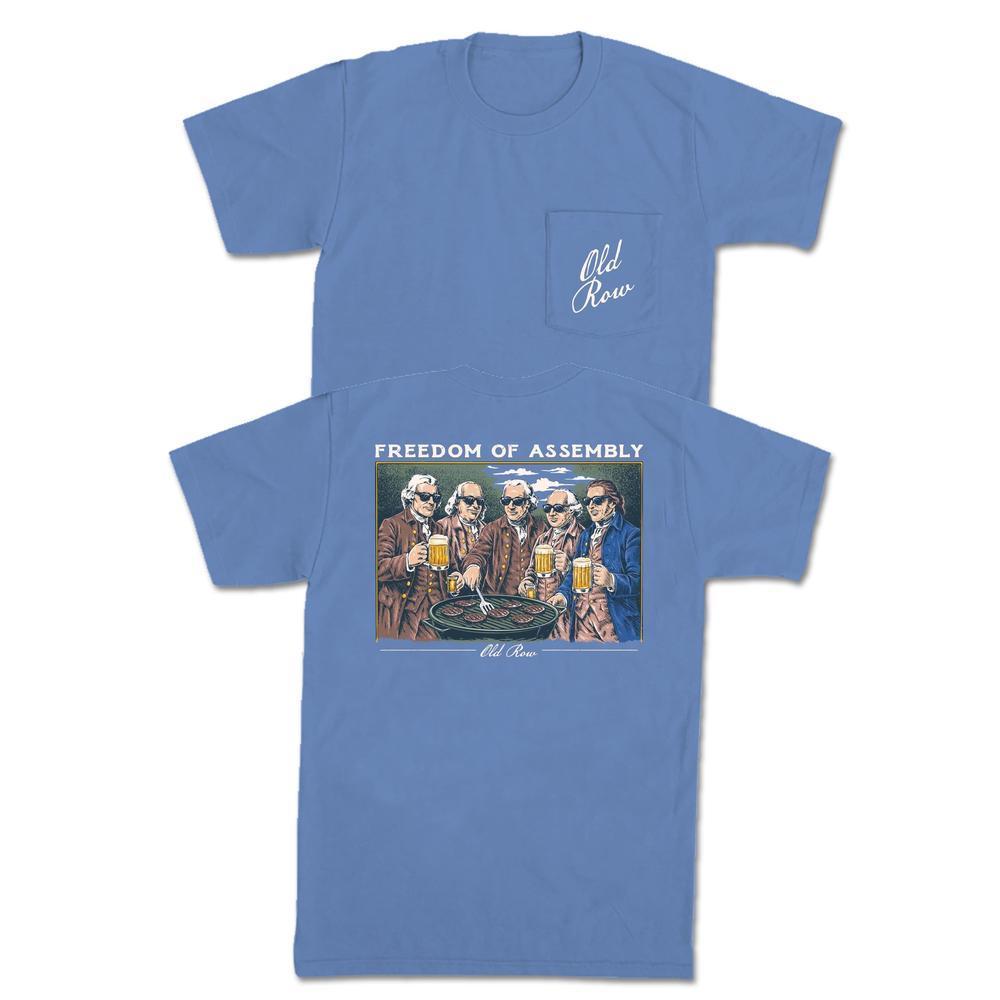 Freedom Of Assembly Pocket Tee