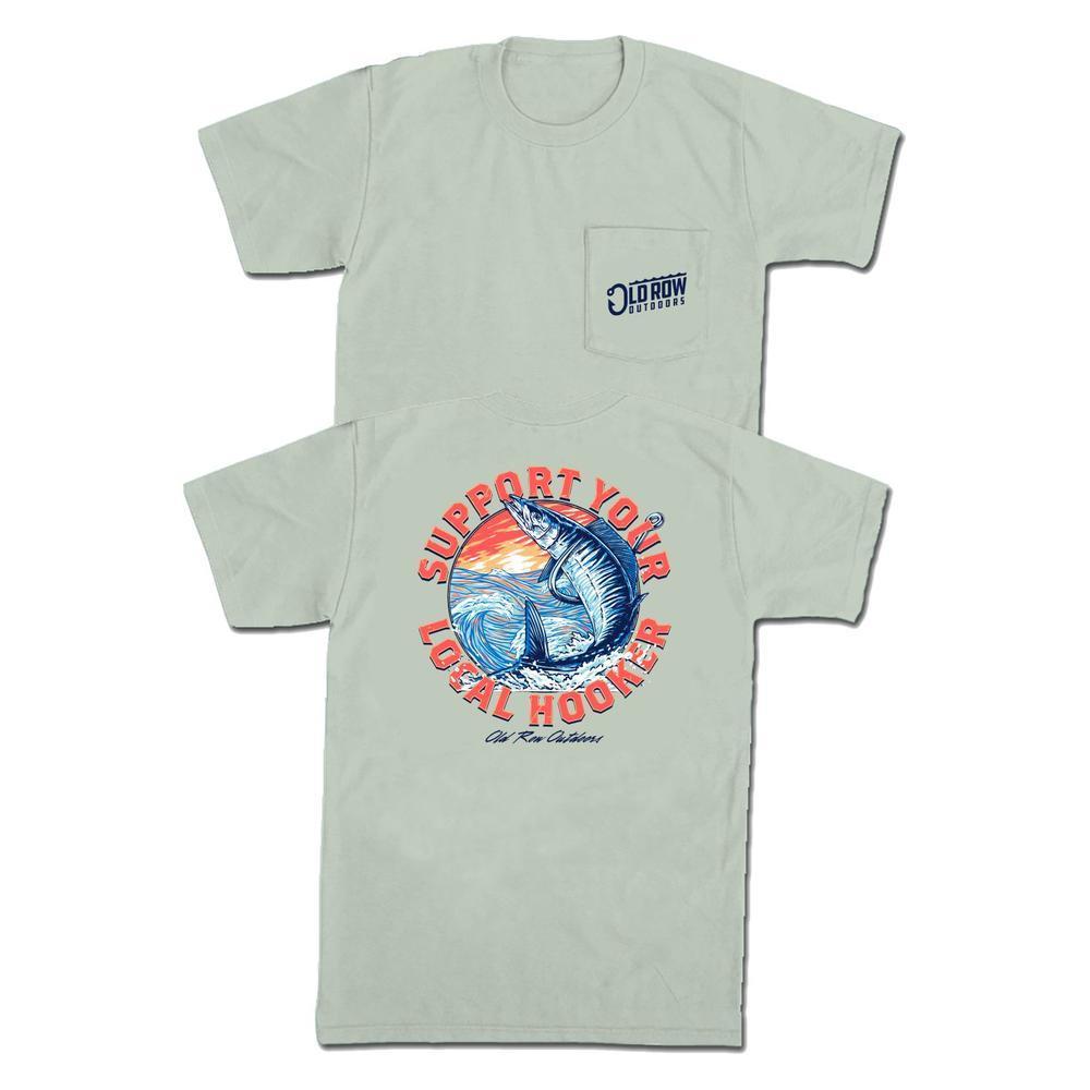 Support Your Local Hooker Pocket Tee