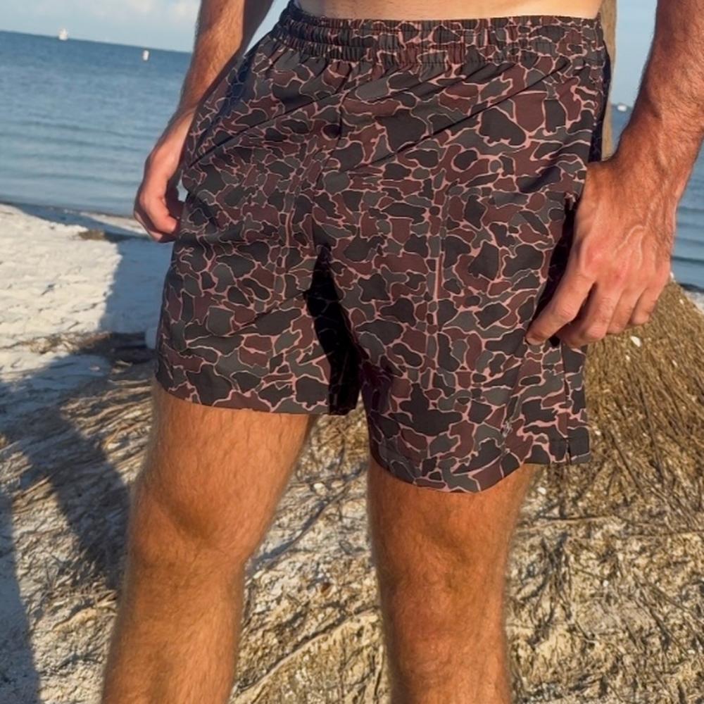 Old Row Dark Camo Party Shorts