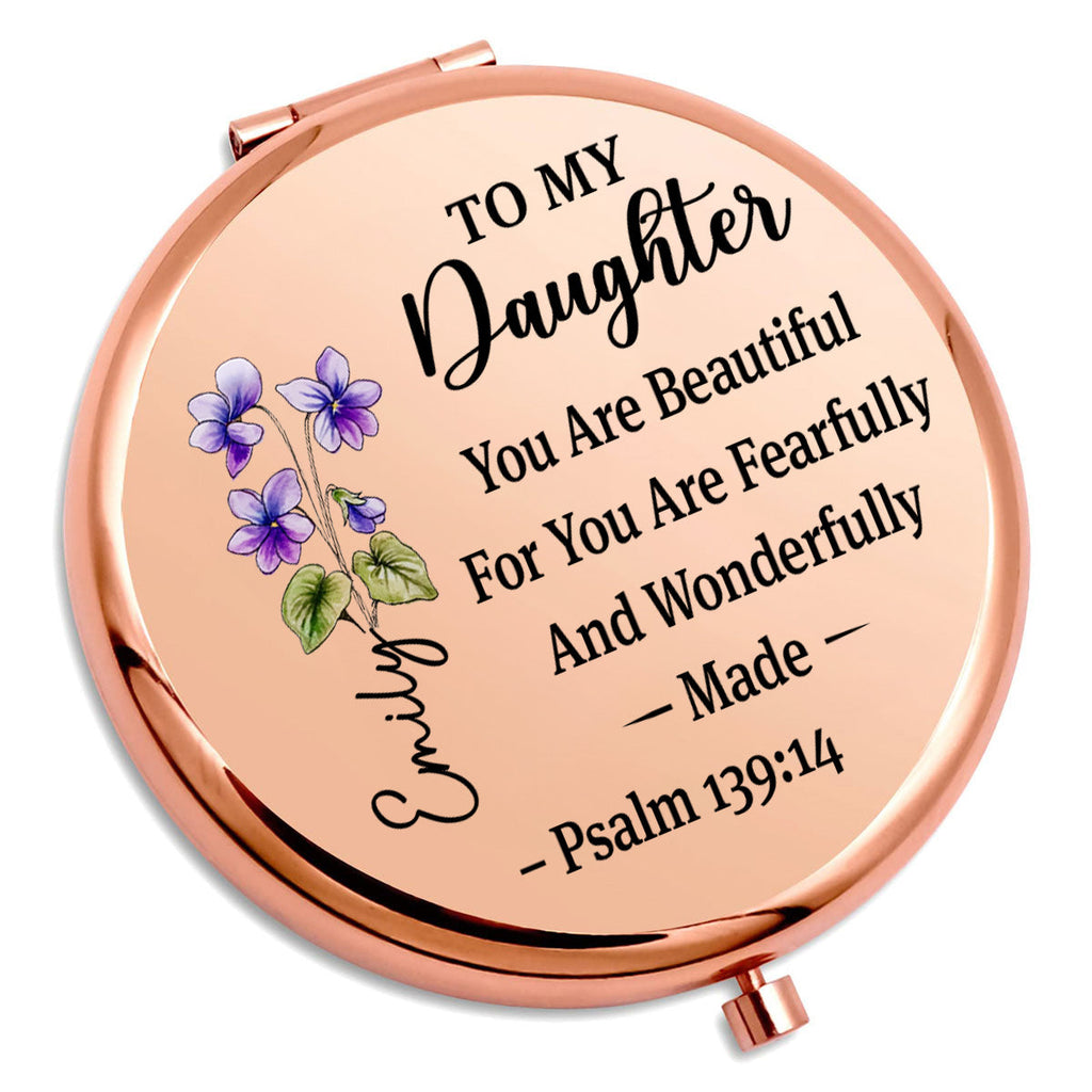 Always Believe In Yourself - Personalized Compact Mirror