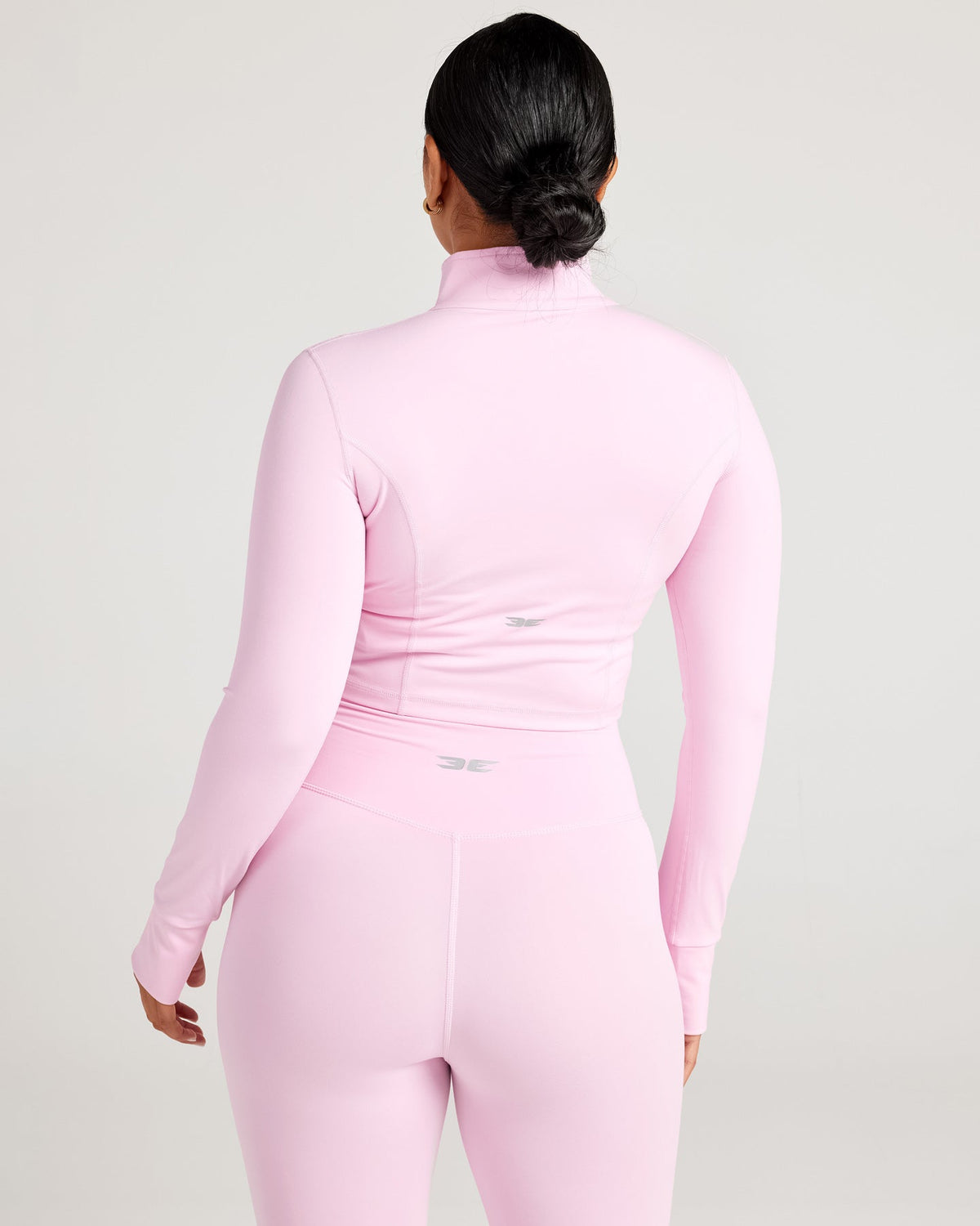Cropped Aura Jacket - Candy Pink