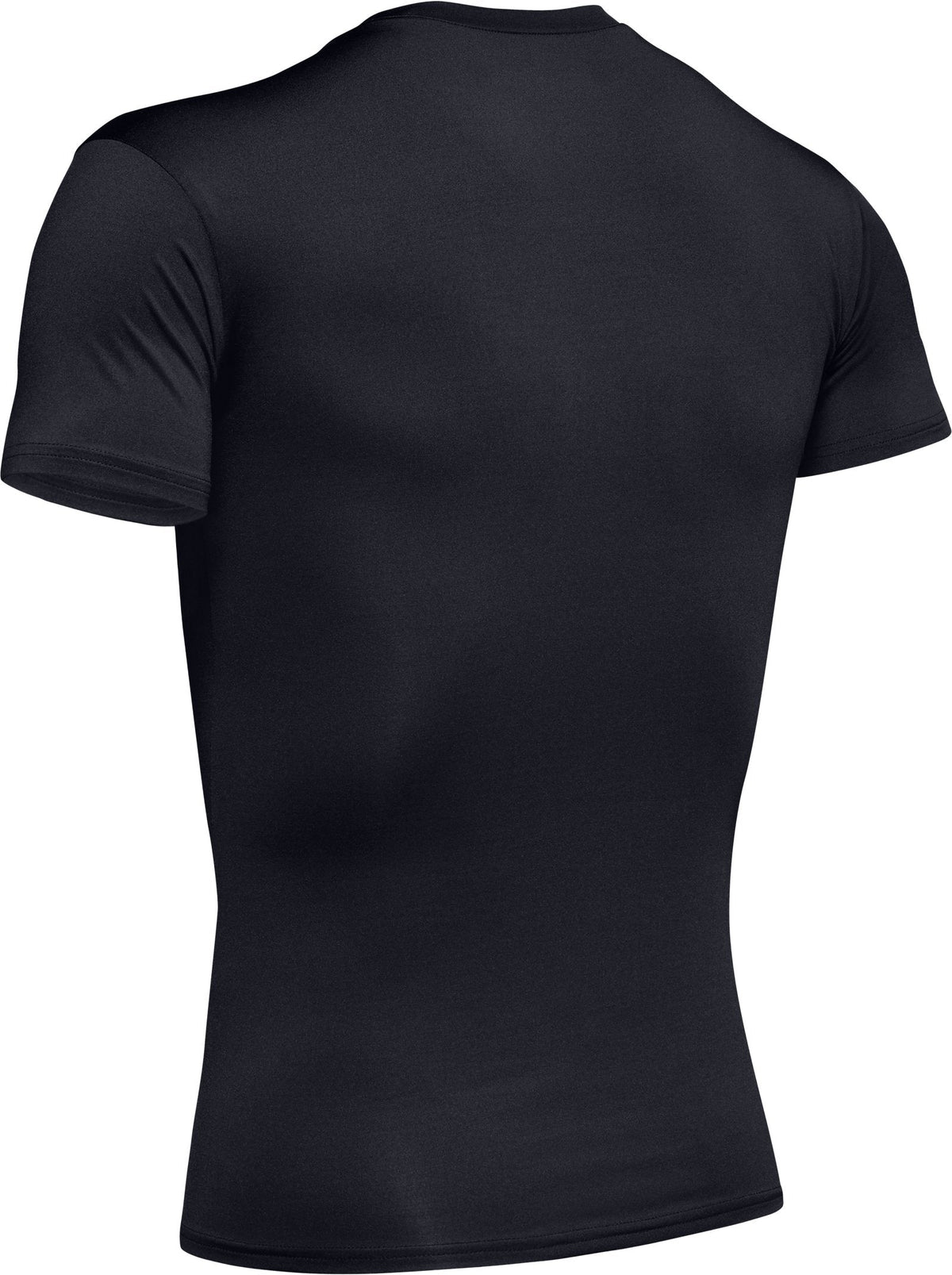 Tactical HeatGear® Compression Men's Short Sleeve T-Shirt - Black