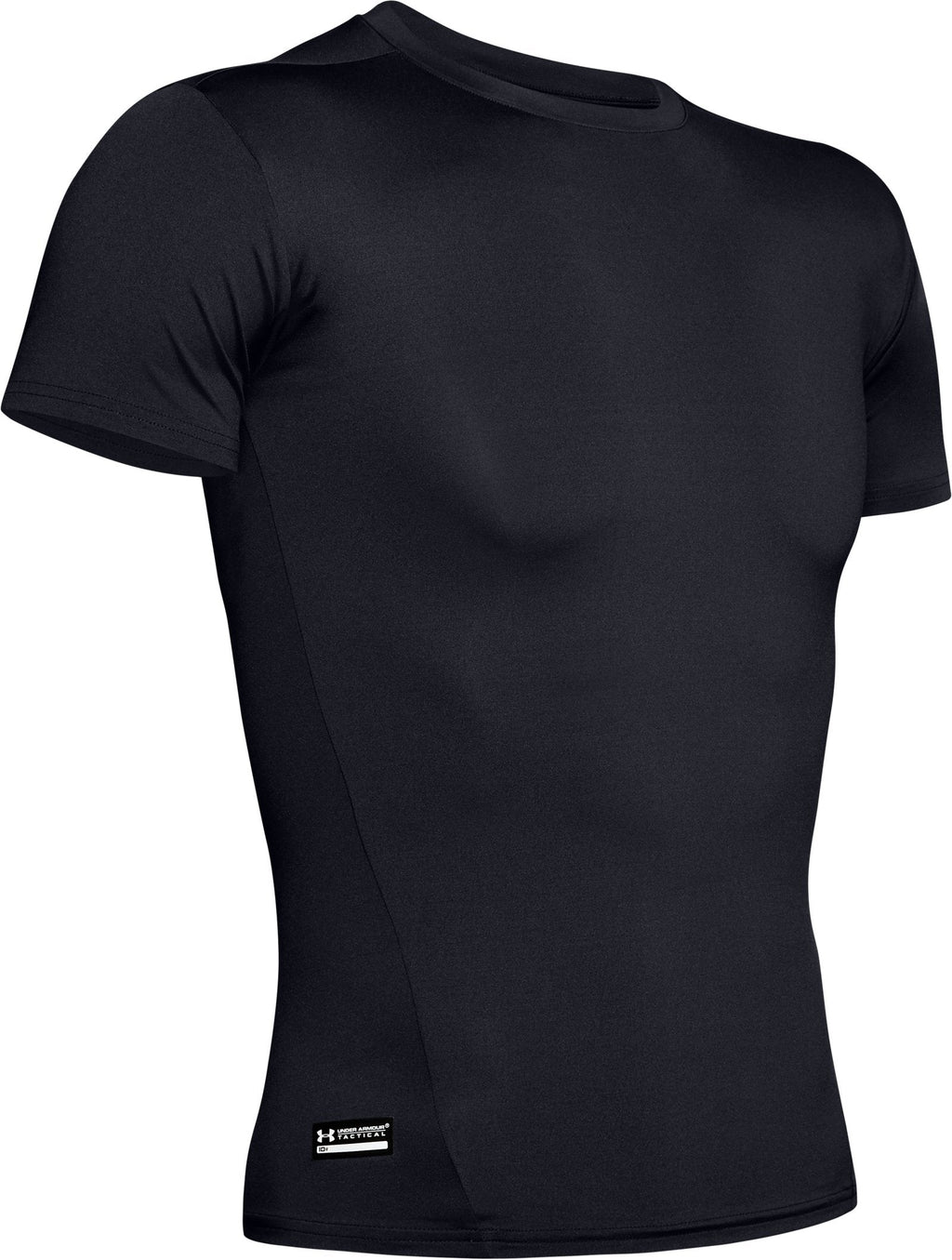 Tactical HeatGear® Compression Men's Short Sleeve T-Shirt - Black