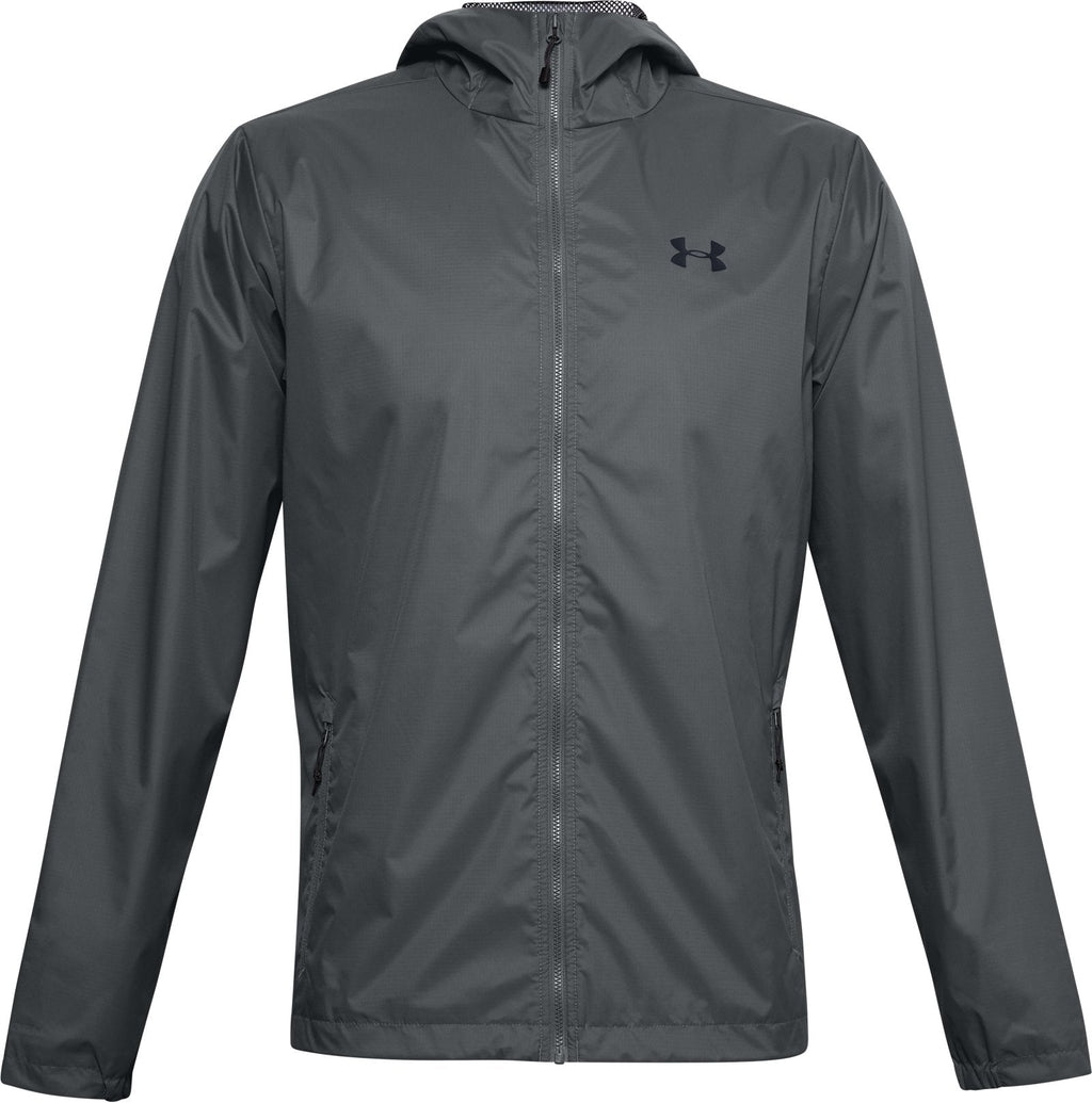 UA Storm Forefront Men's Rain Jacket - Gray