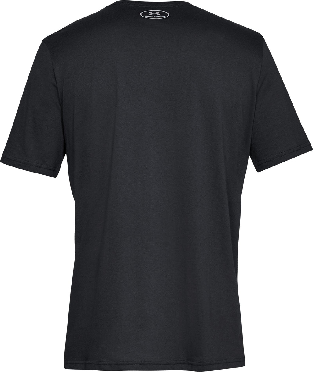 UA Left Chest Logo Men's Short Sleeve - Black