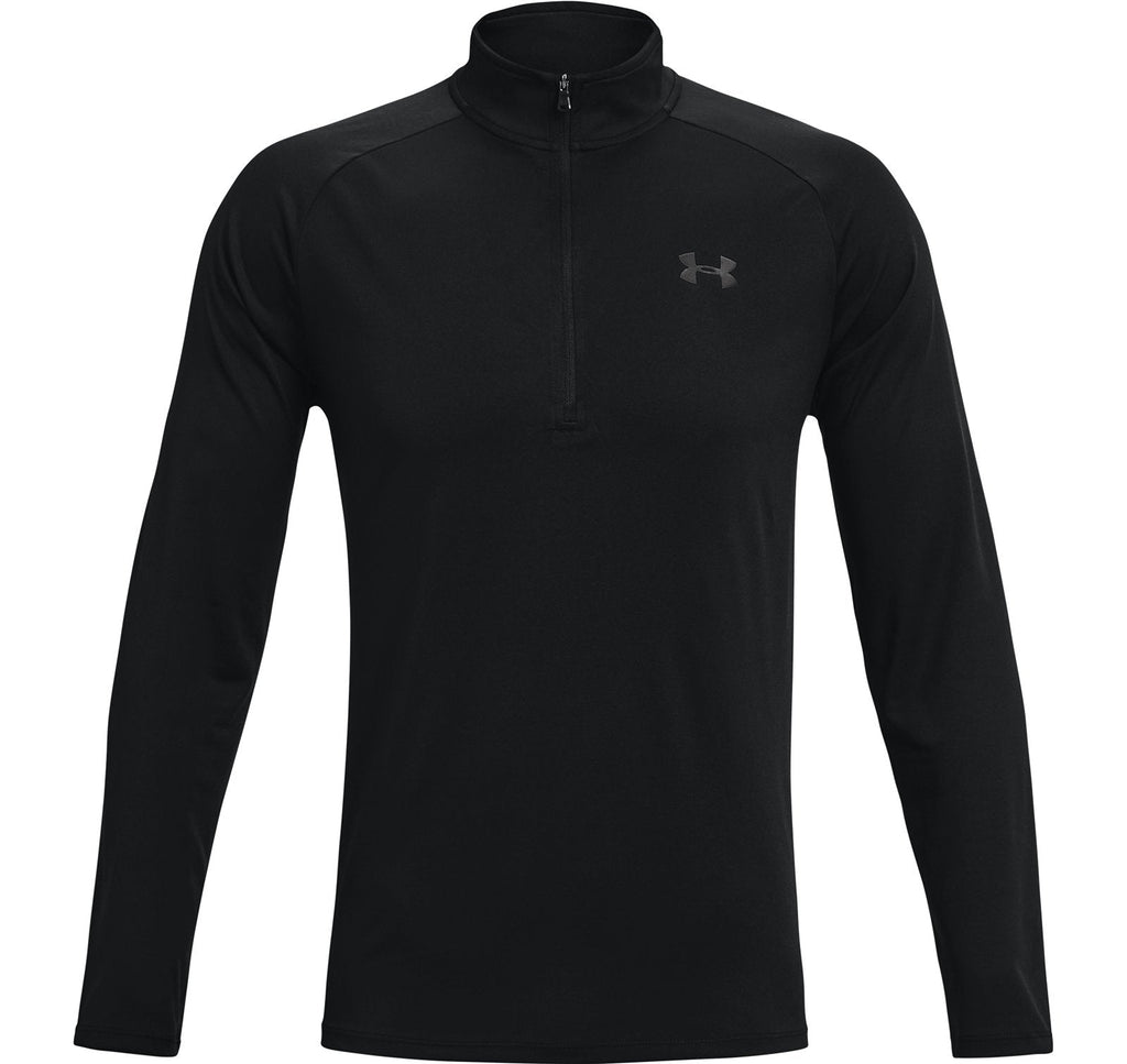 UA Tech™ Men's ½ Zip Long Sleeve - Black