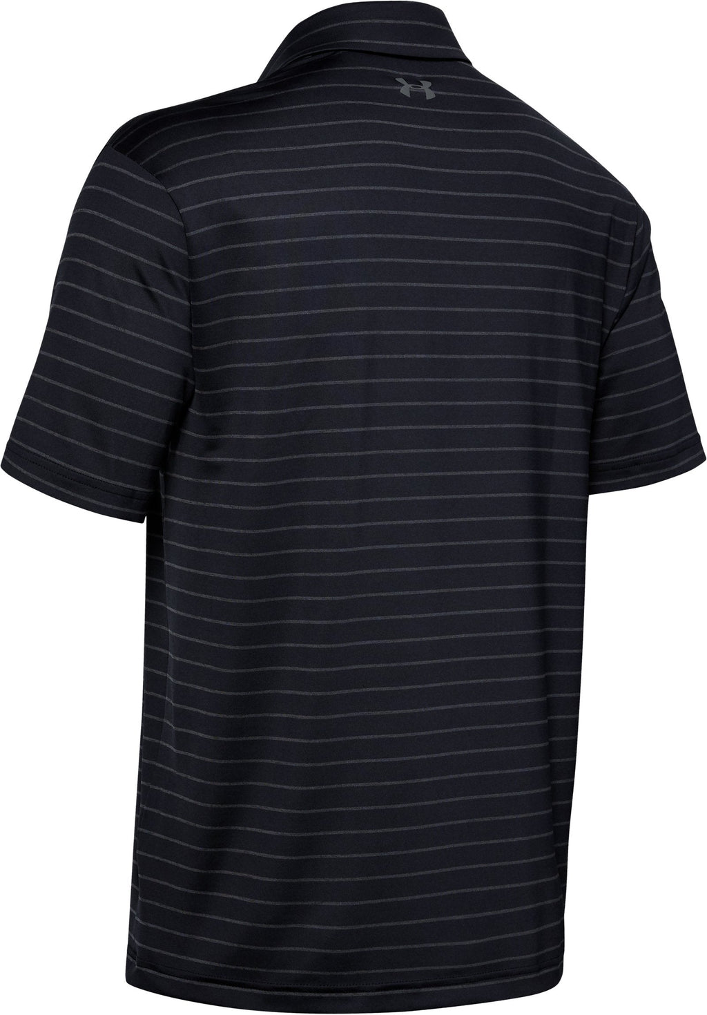 UA Playoff Core Stripe Men's Polo - Black