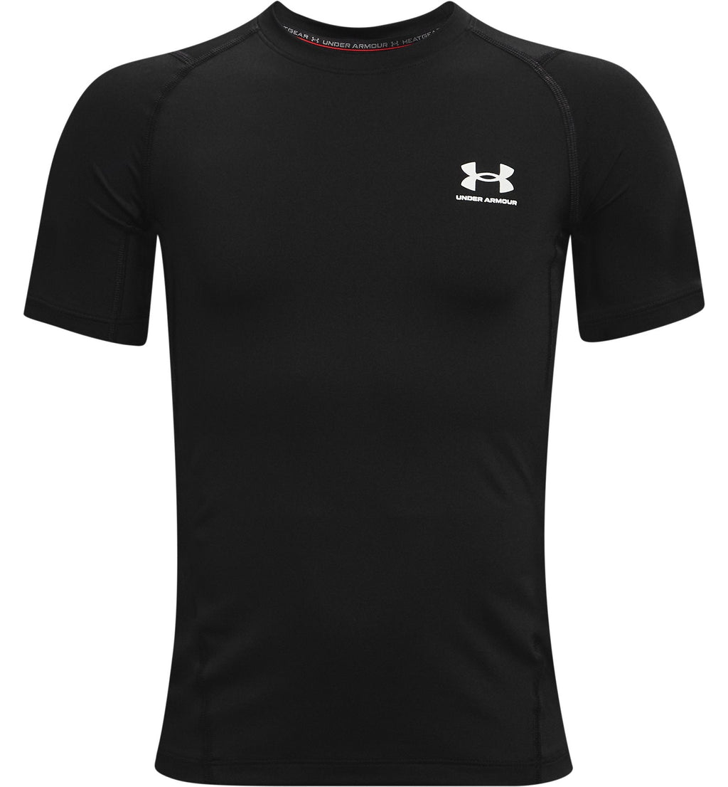 HeatGear® Armour Boys' Short Sleeve - White