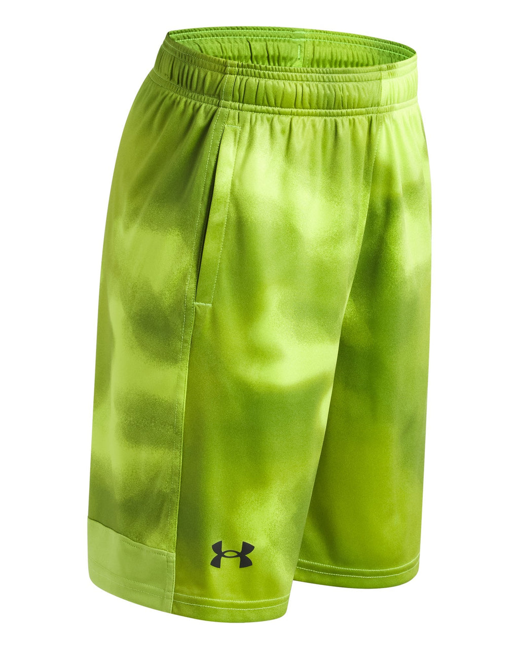 UA Velocity Printed Boys' Shorts - Blue