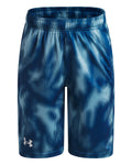 UA Velocity Printed Boys' Shorts - Blue