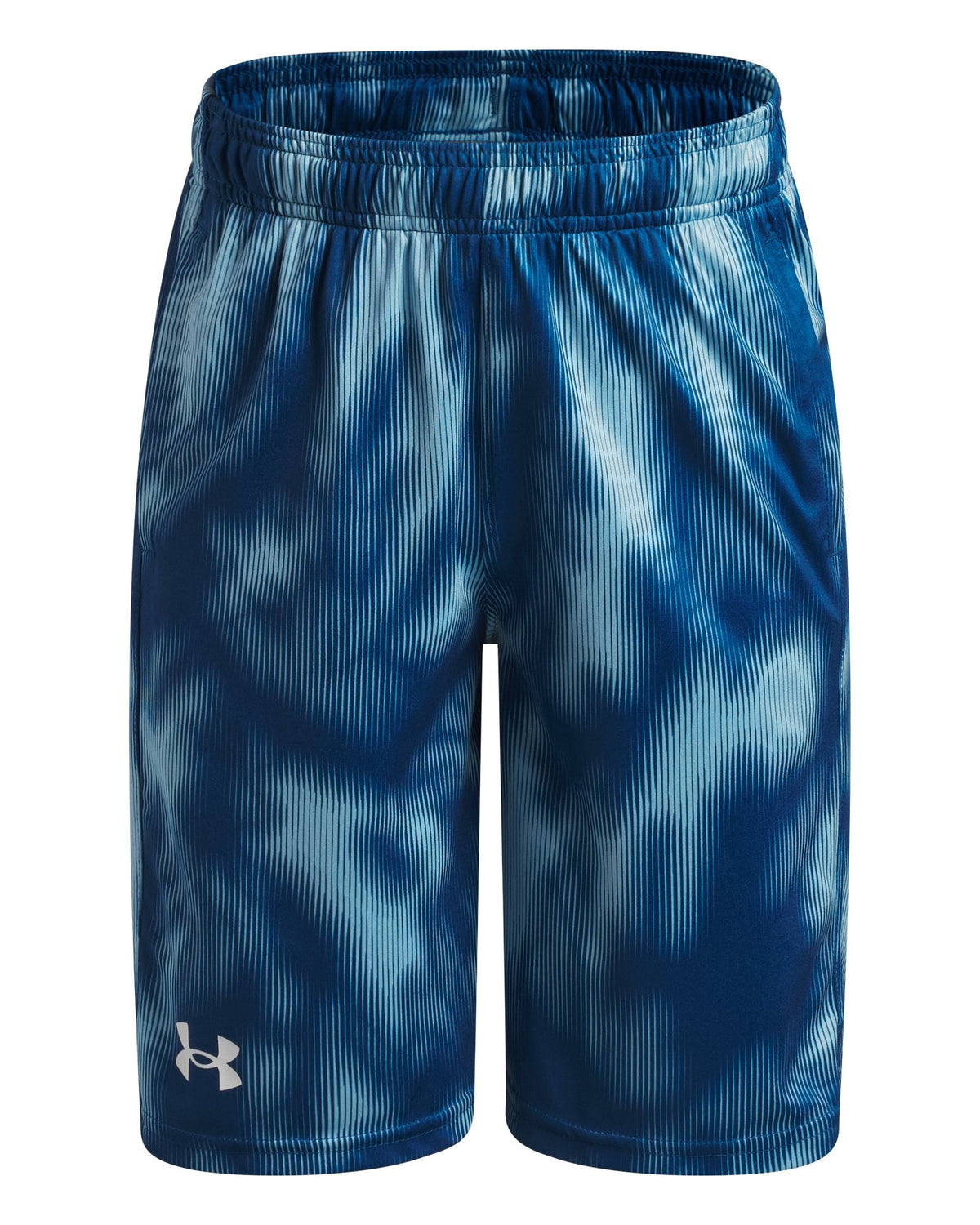 UA Velocity Printed Boys' Shorts - Blue