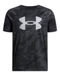 UA Tech™ Big Logo Printed Boys' Short Sleeve - Black