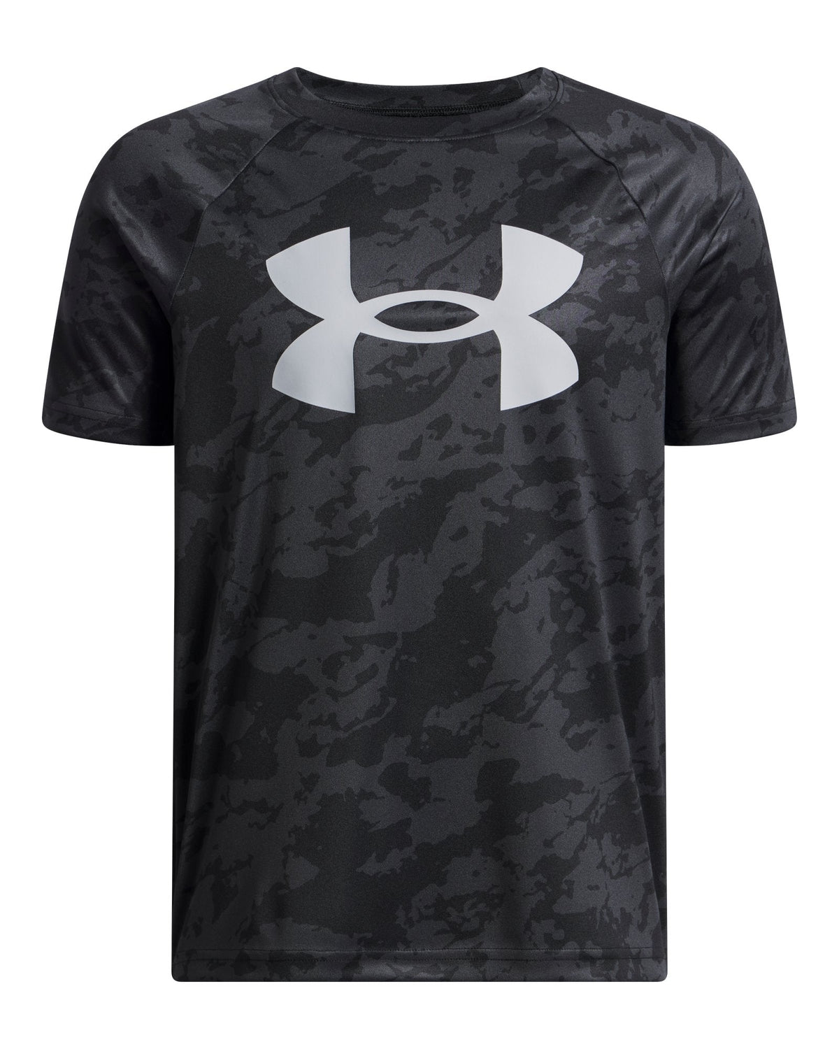 UA Tech™ Big Logo Printed Boys' Short Sleeve - Black
