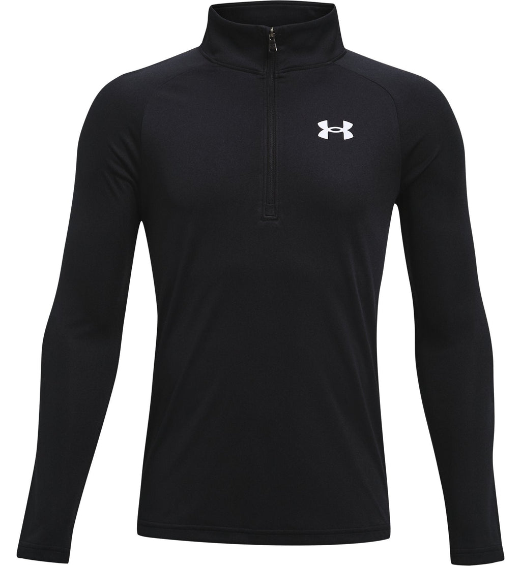 UA Tech™ 2.0 Boys' ½ Zip - Black