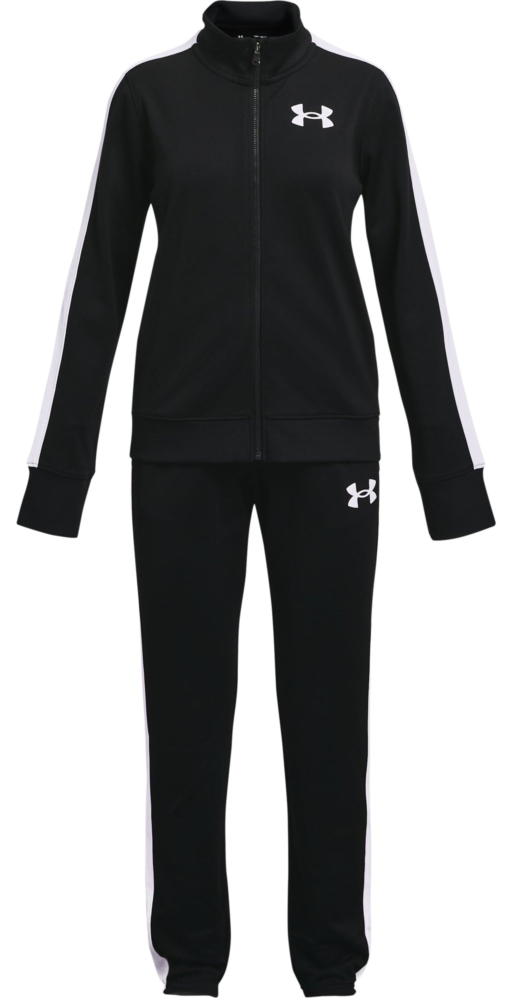 UA Knit Girls' Tracksuit - Black