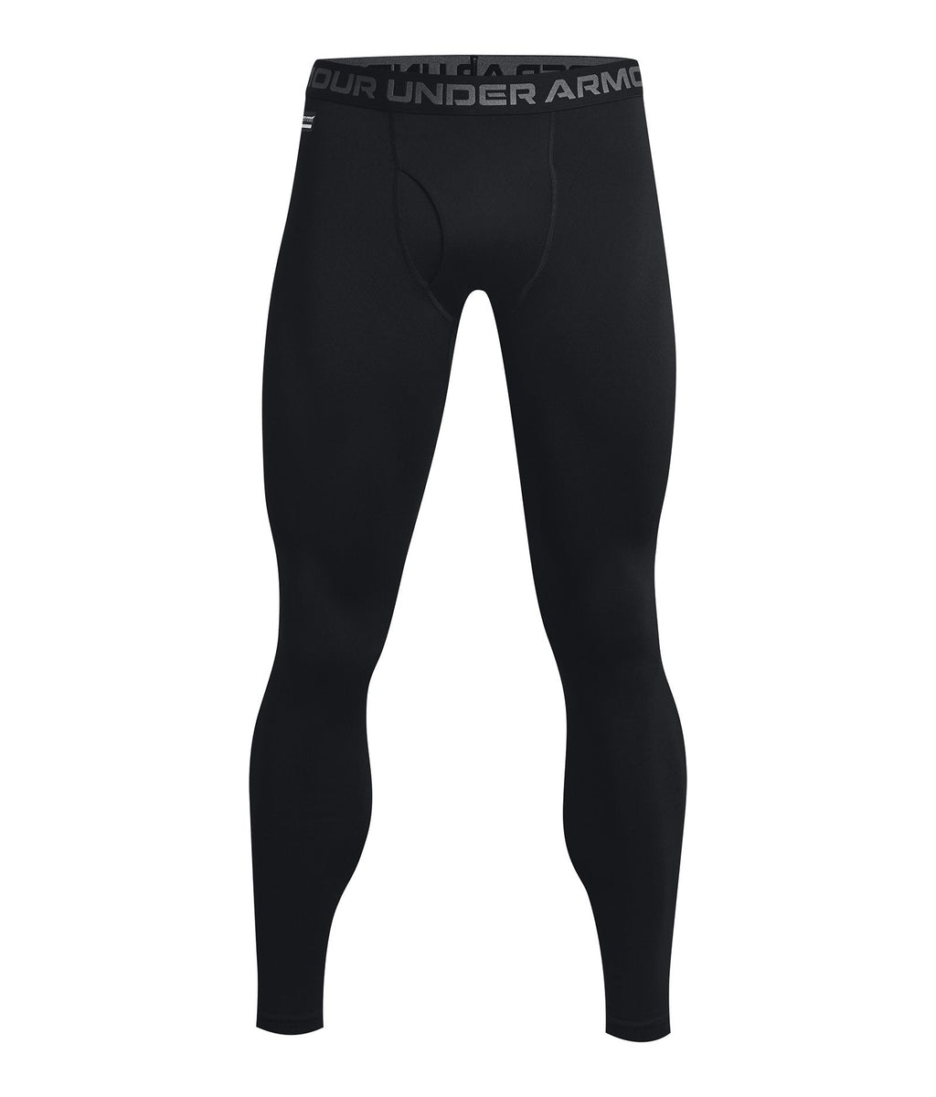 UA Tactical ColdGear® Infrared Men's Base Leggings - Black