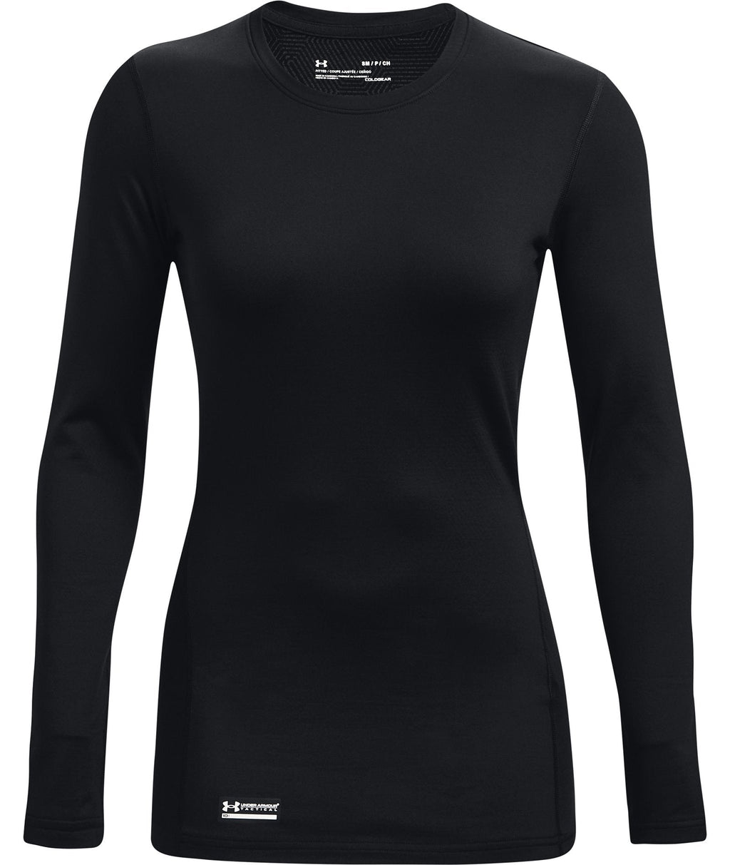 UA Tactical ColdGear® Infrared Women's Base Crew - Black