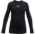 ColdGear® Girls' Crew Long Sleeve - Black