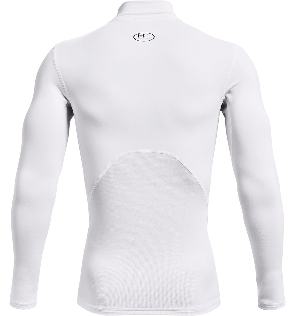 ColdGear® Men's Compression Mock Long Sleeve - Black