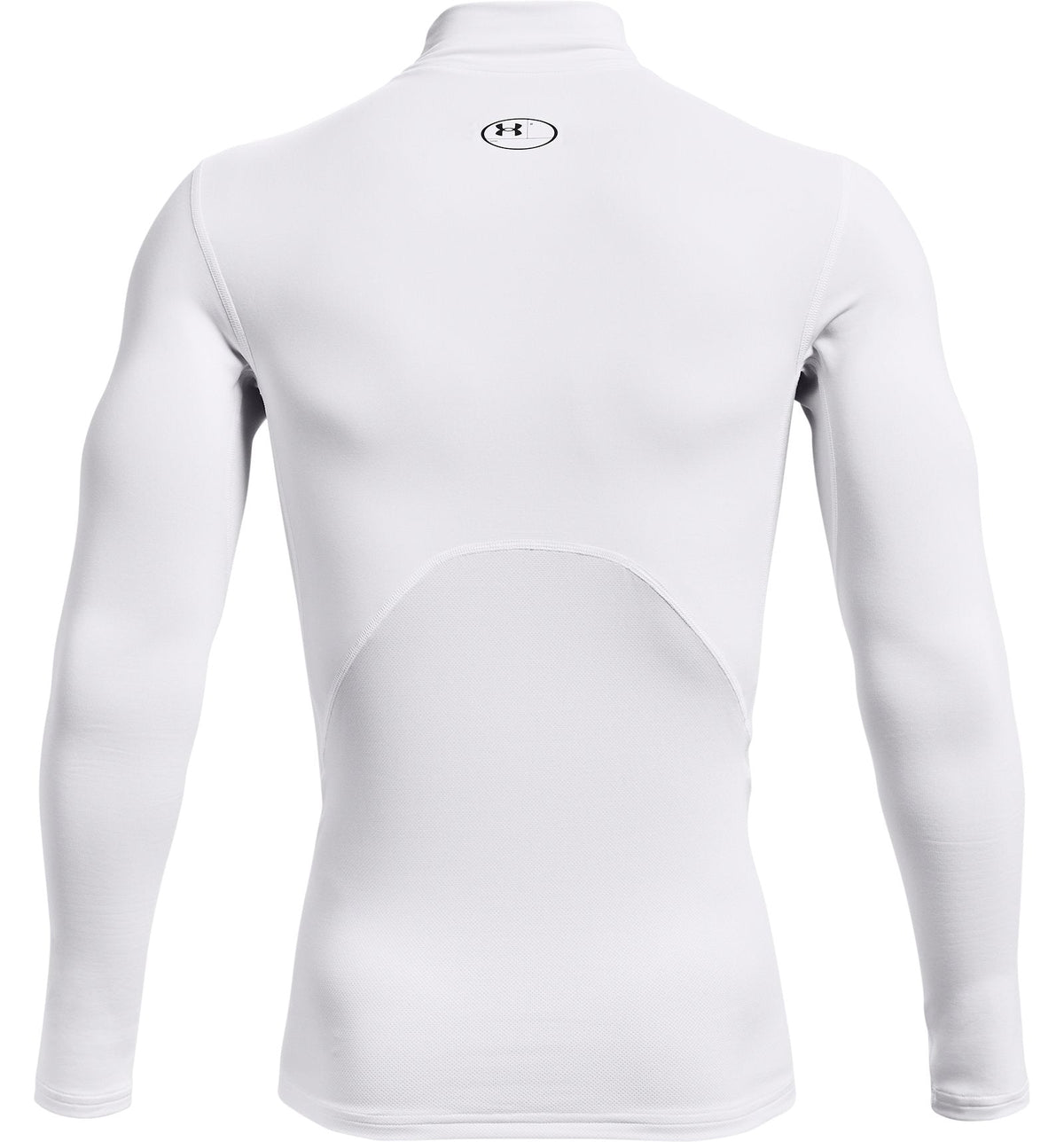ColdGear® Men's Compression Mock Long Sleeve - Black