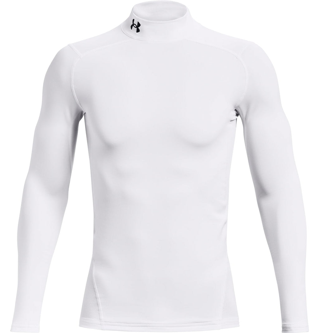 ColdGear® Men's Compression Mock Long Sleeve - Black