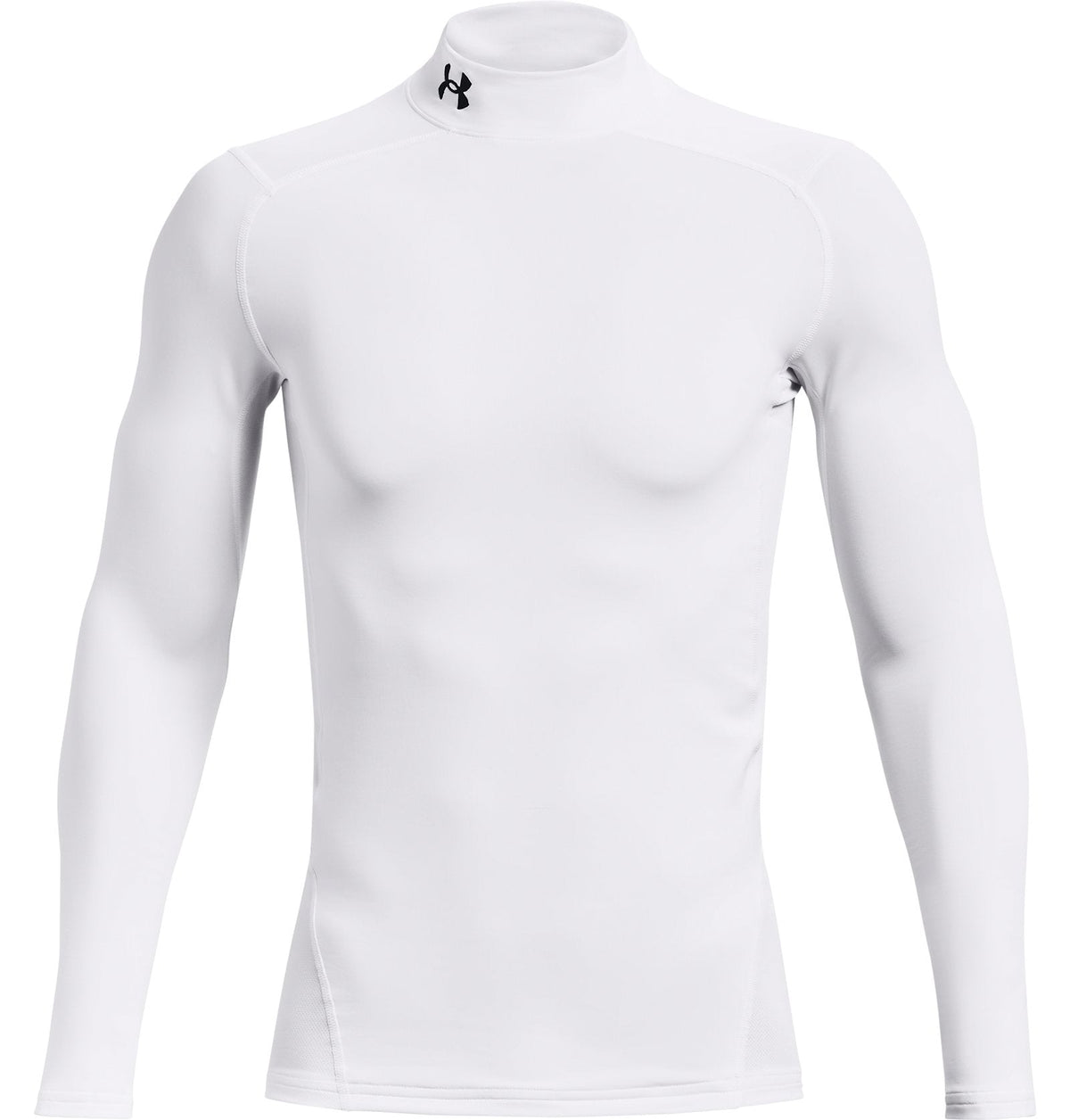 ColdGear® Men's Compression Mock Long Sleeve - Black
