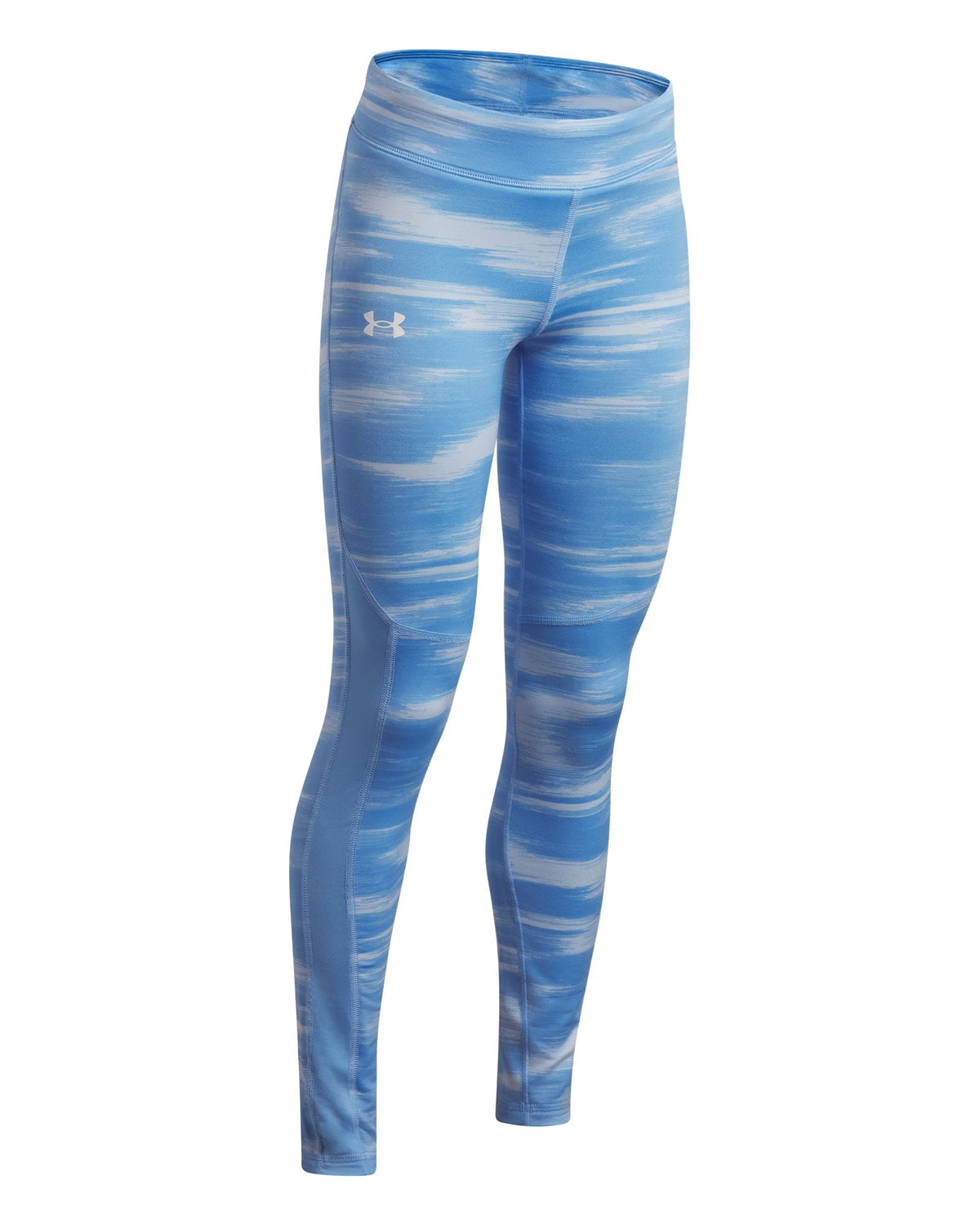 UA Cold Weather Printed Girls' Leggings - Purple