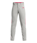 Boys' UA Vanish Piped Baseball Pants Boys' Baseball Pants - Gray