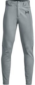 UA Utility Elite Boys' Tapered Baseball Pants - Gray