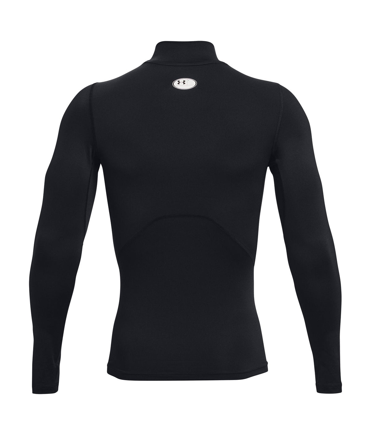 HeatGear® Men's Compression Mock Long Sleeve - Black